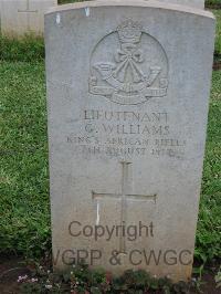 Dar Es Salaam War Cemetery - Williams, G